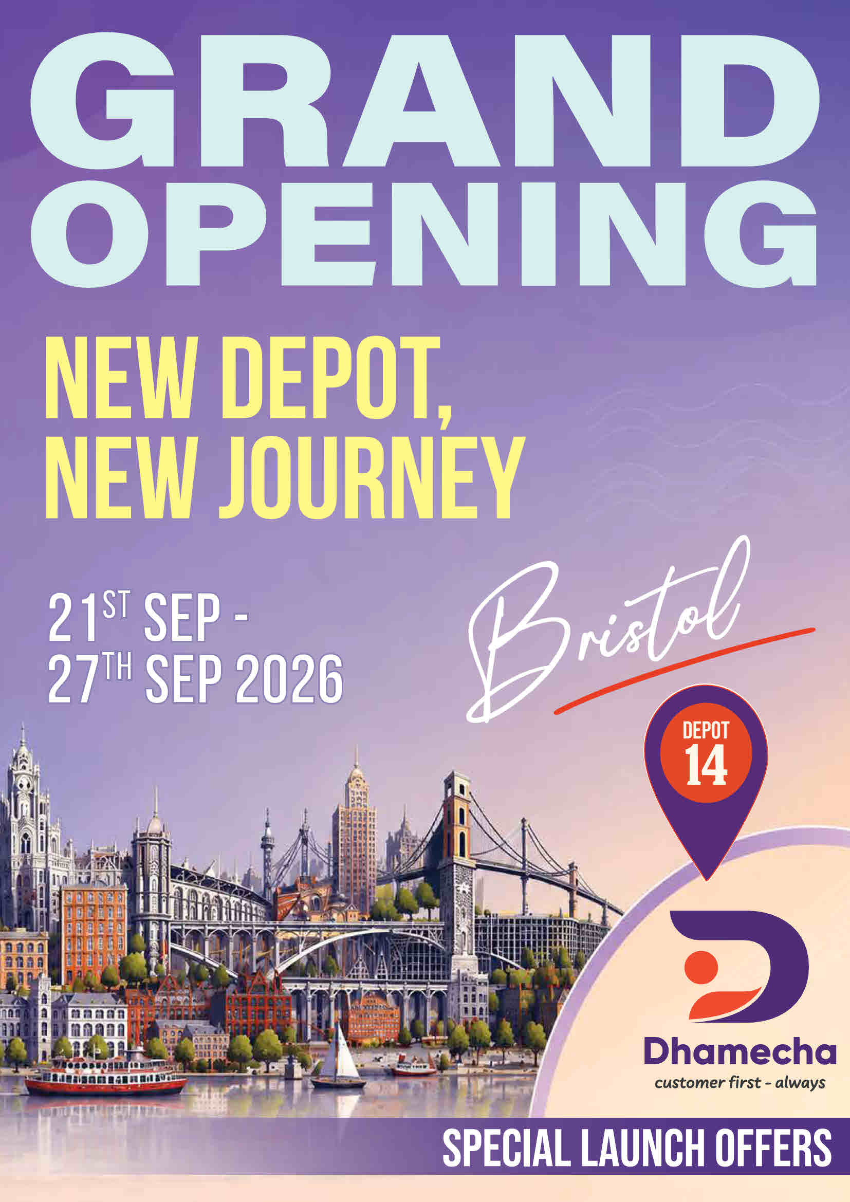 Bristol Special Launch Offer | 21.09.2026