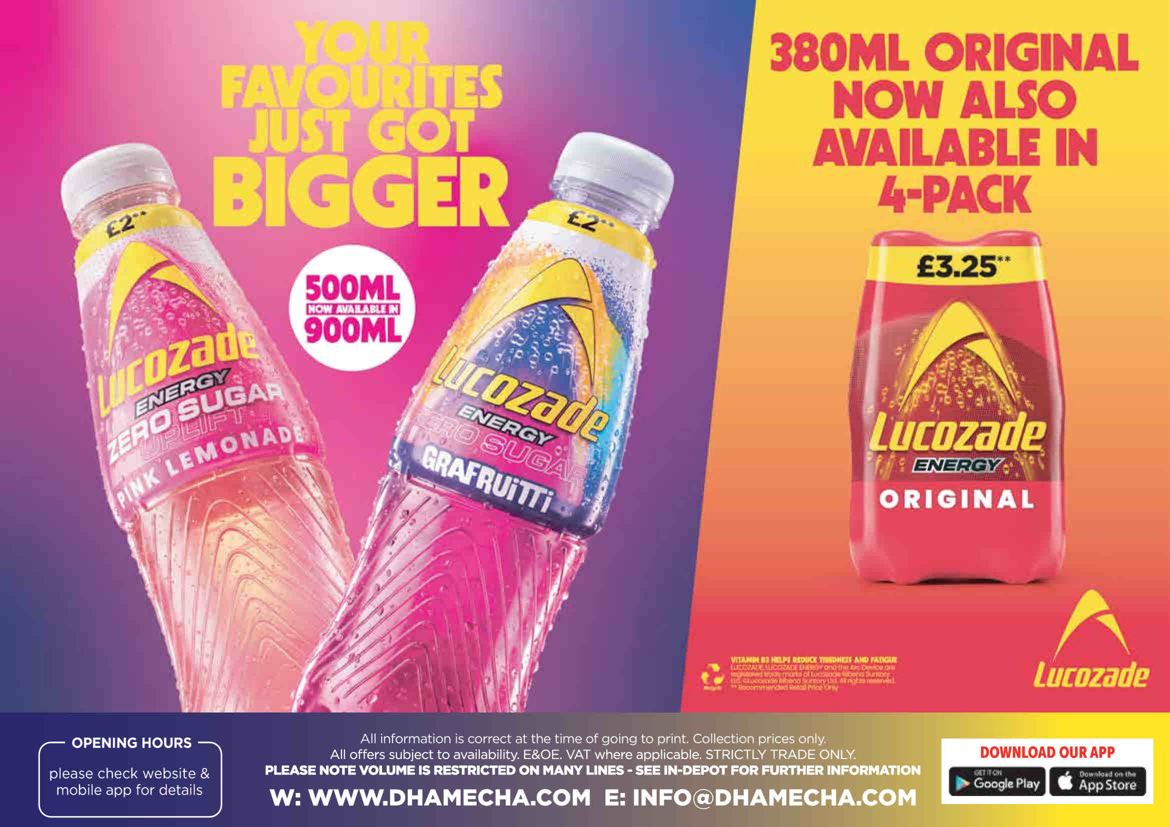 Supplier Week | Lucozade