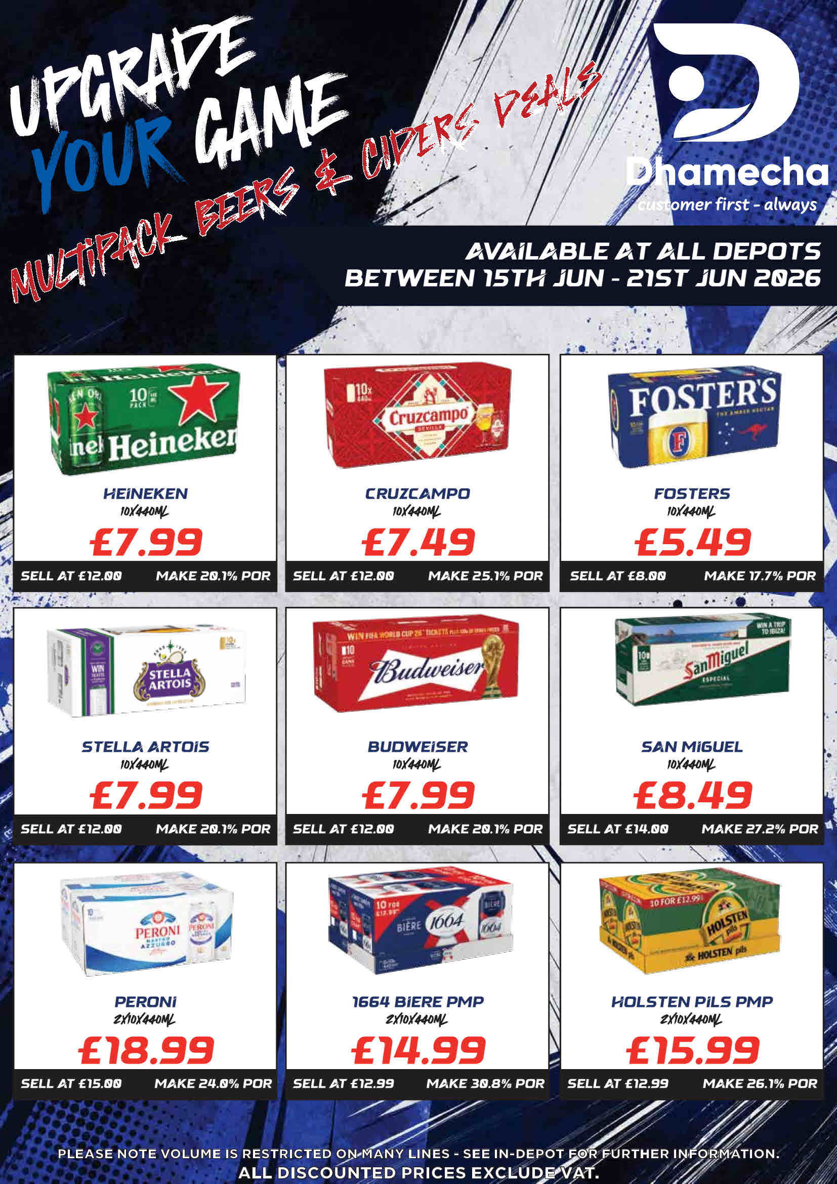 Multipacks Beers & Ciders Deals