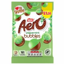 AERO BUBLE PEPERMINT HANGING BAG £1.50