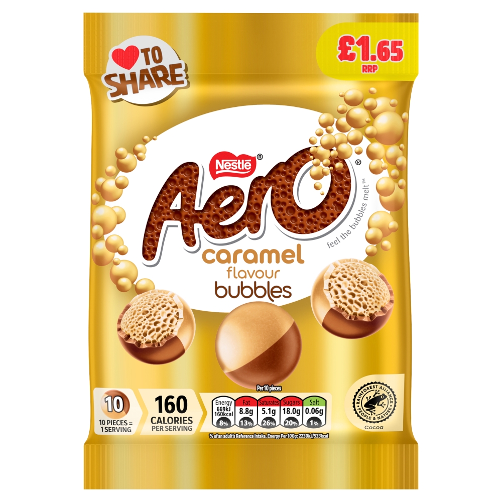 AERO BUBLE CARAMEL HBAG XB £1.65